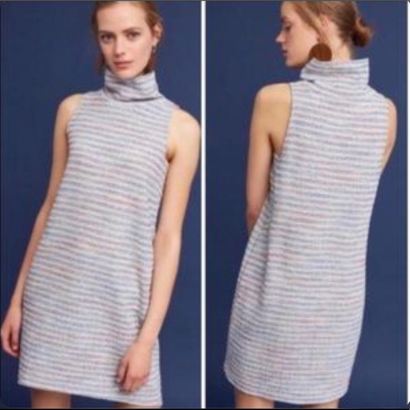 Anthropologie Dresses & Skirts - Akemi + Kin nubby sleeveless turtleneck dress